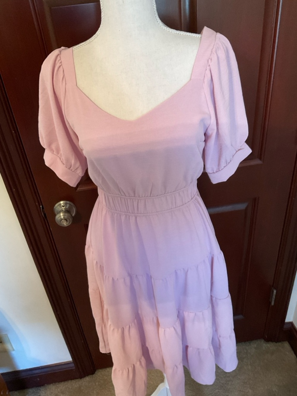 Monteau Teen Pink Dress. Sz. Medium NWT